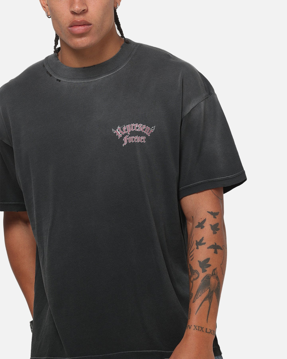 REPRESENT Represent Duality T-Shirt Washed Black