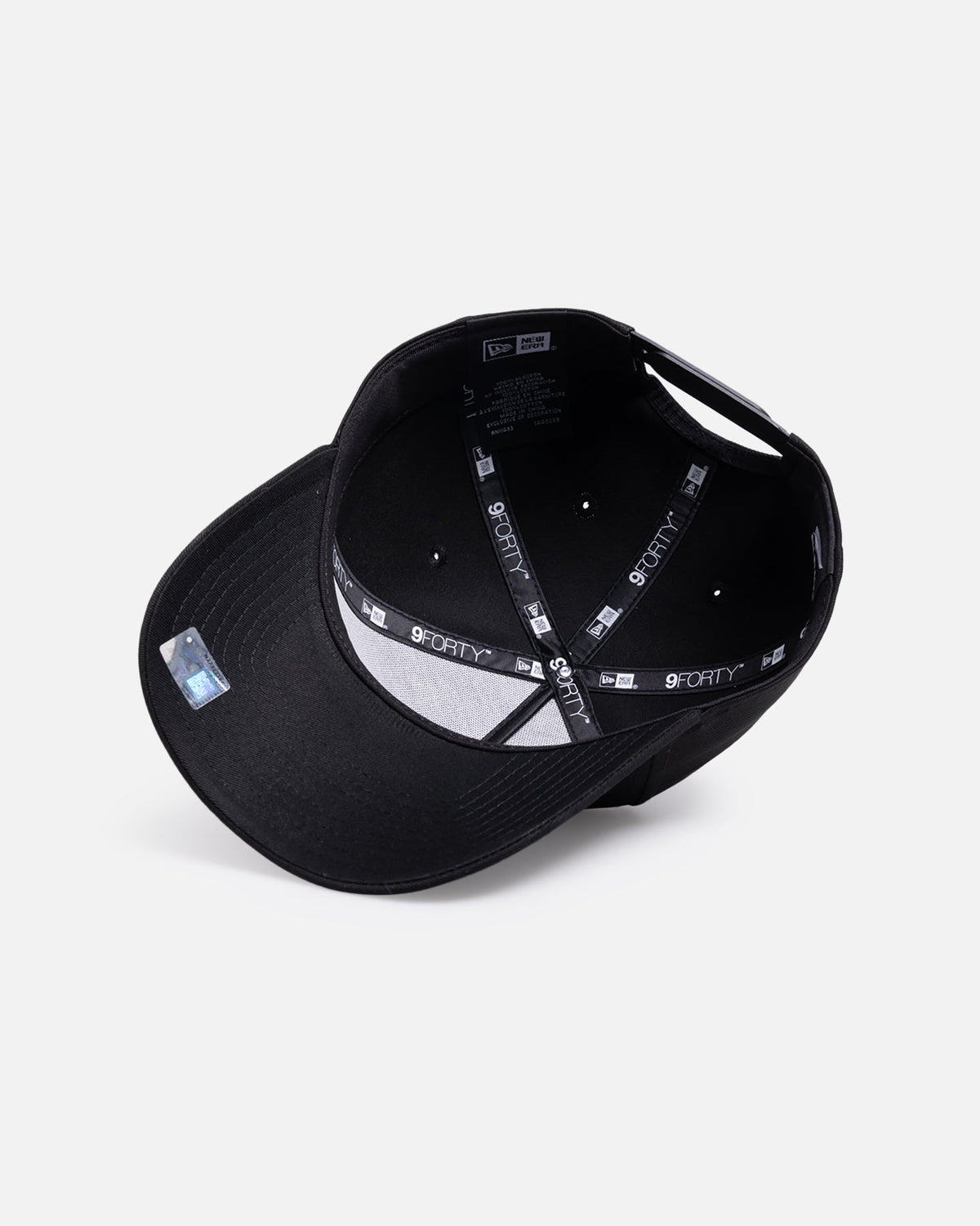 New Era New Era New Zealand All Blacks 'TPU Badge' 9FORTY A-Frame Snapback Black