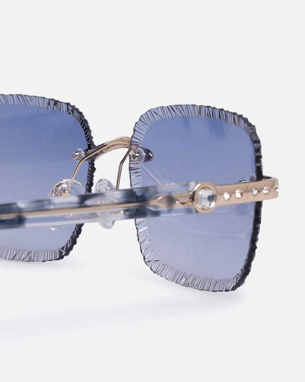 BELVOIR & CO Belvoir & Co Hustler Sunglasses White/Blue