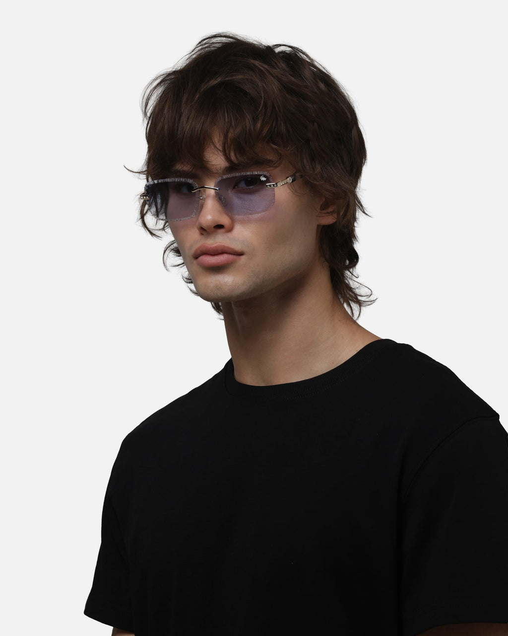 BELVOIR & CO Belvoir & Co Hustler Sunglasses White/Blue