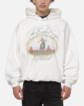 REPRESENT Original Represent Beach Boys Script Hoodie Blue Tie Dye