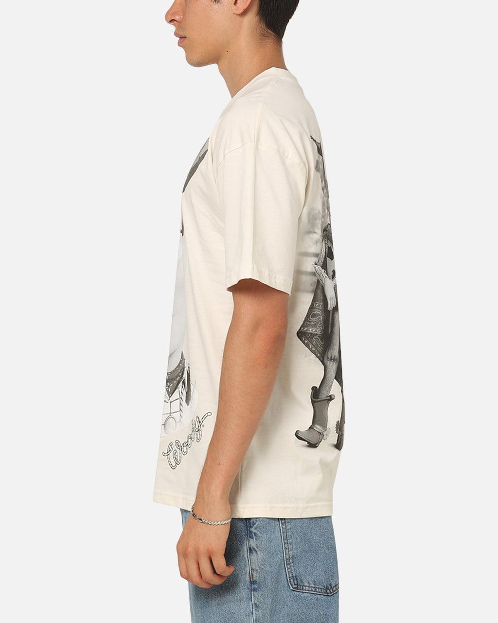 73Studio 73Studio Disney Pixar Toy Story Woody And Bullseye T-Shirt Off White