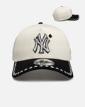 New Era New Era New York Yankees 'Royal Flush' 9FORTY A-Frame Snapback White/Black