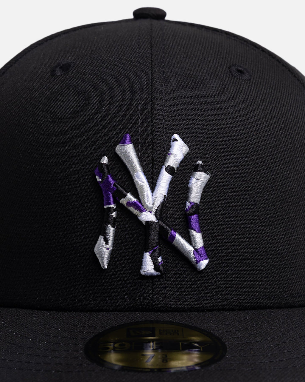 New Era New Era New York Yankees "Camo Infill" 59FIFTY Fitted Black