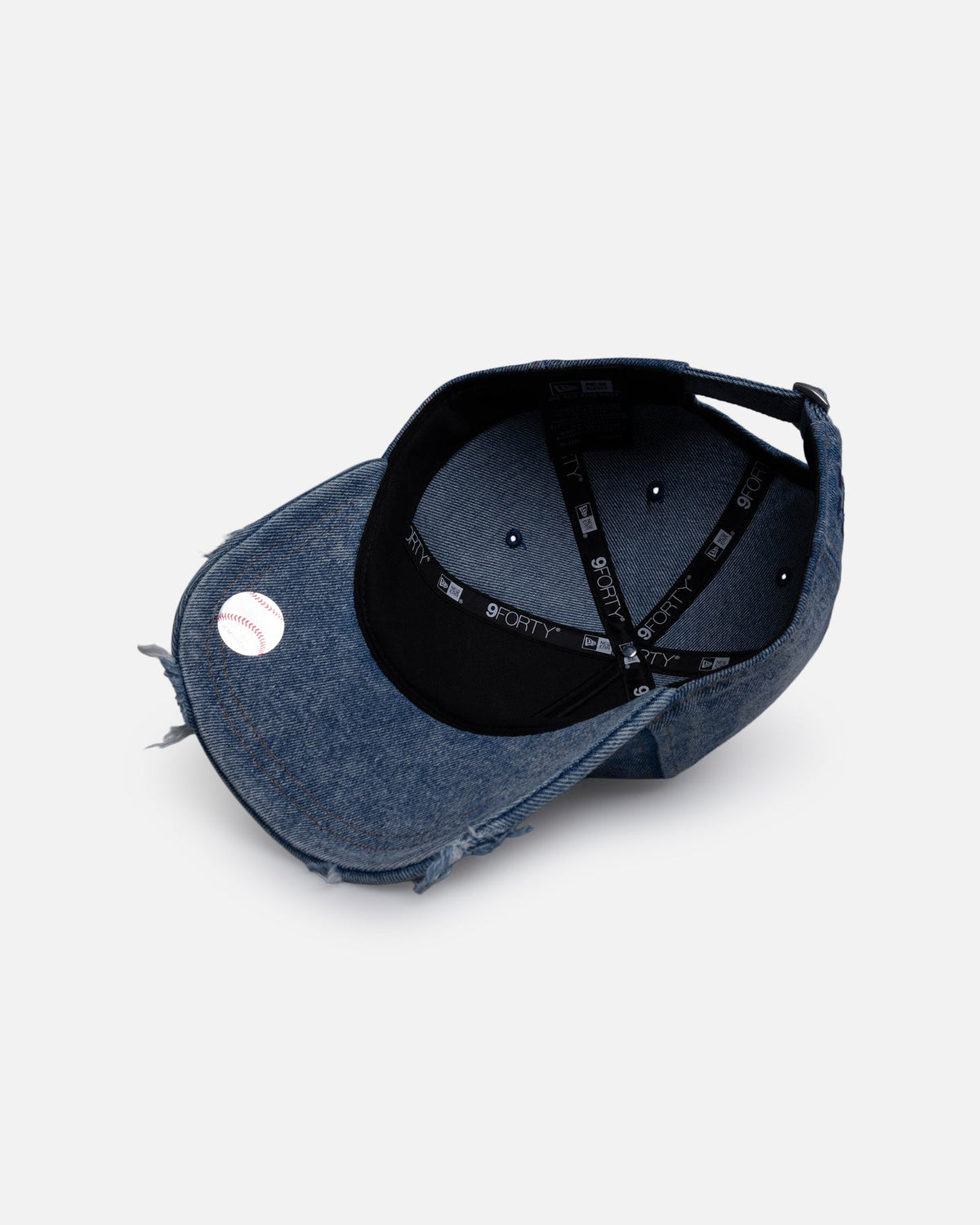 New Era New Era Los Angeles Dodgers 'Denim Over' 9FORTY A-Frame Strapback Denim