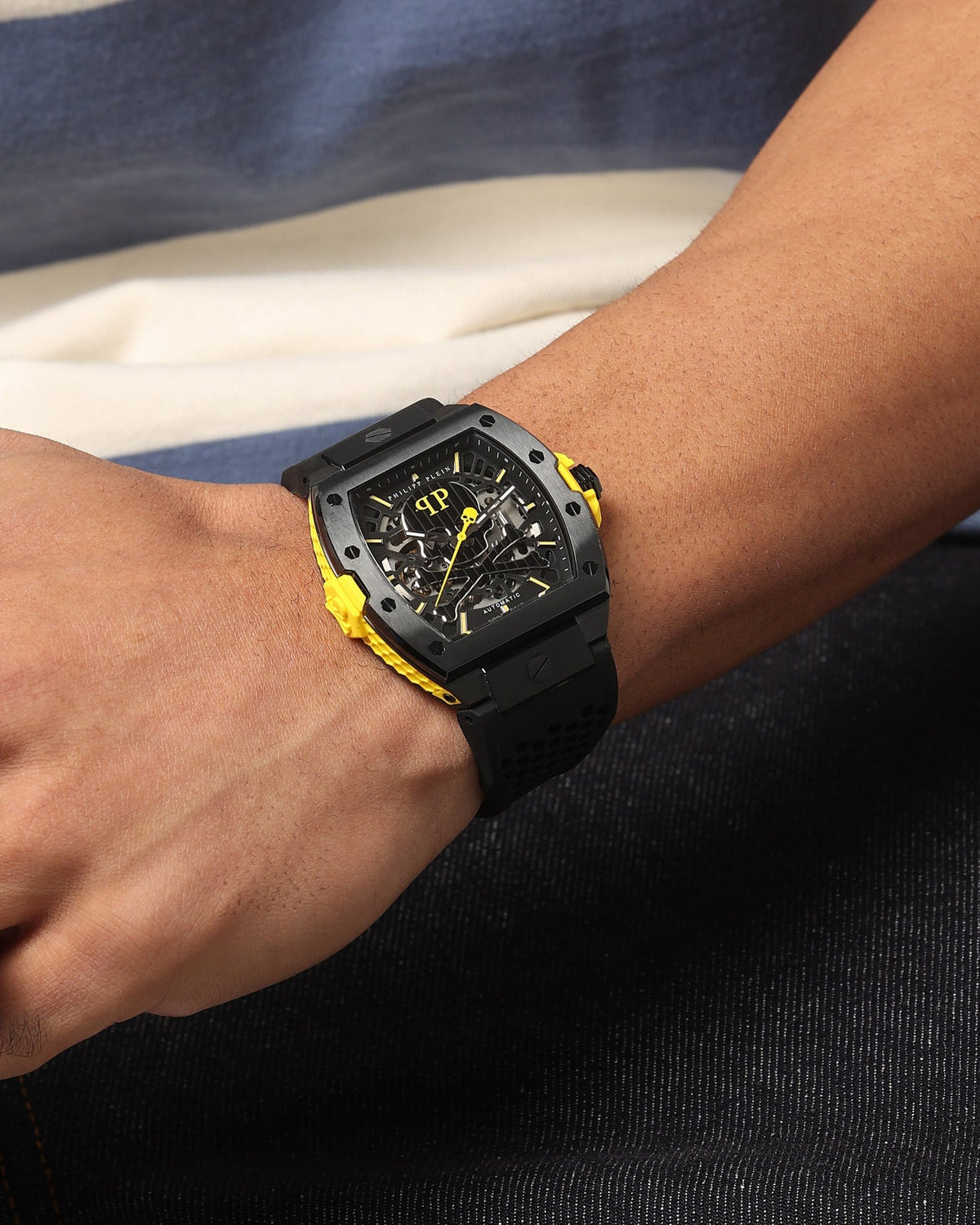 PHILIPP PLEIN Philipp Plein Skeleton 2.0 Watch Black