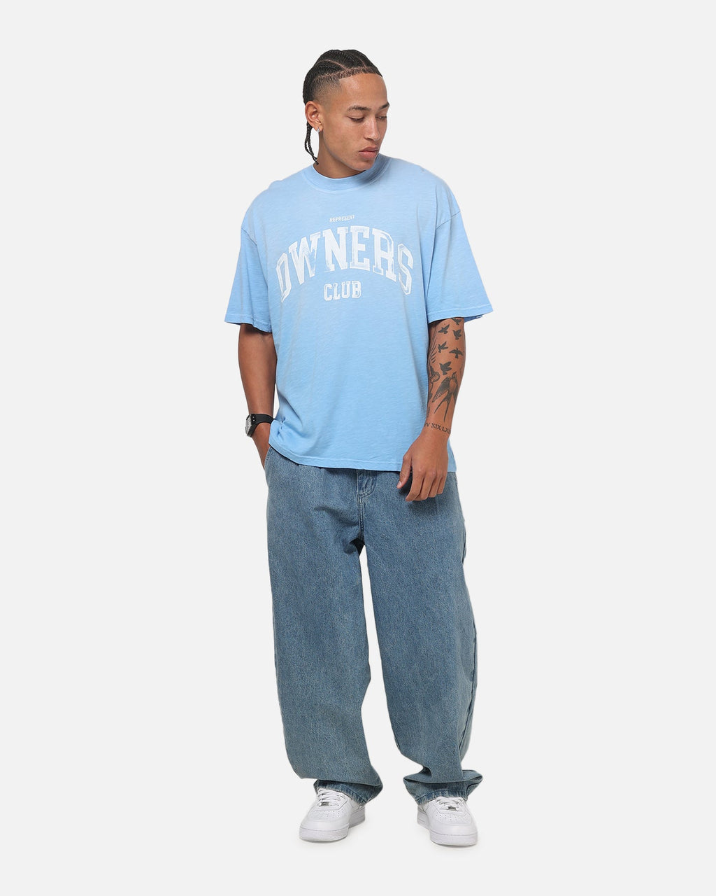 REPRESENT Represent Duality T-Shirt Sky Blue