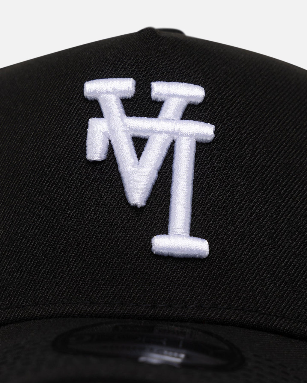 New Era New Era Los Angeles Dodgers 'Upside Down LA Logo' 9FORTY A-Frame Snapback Black