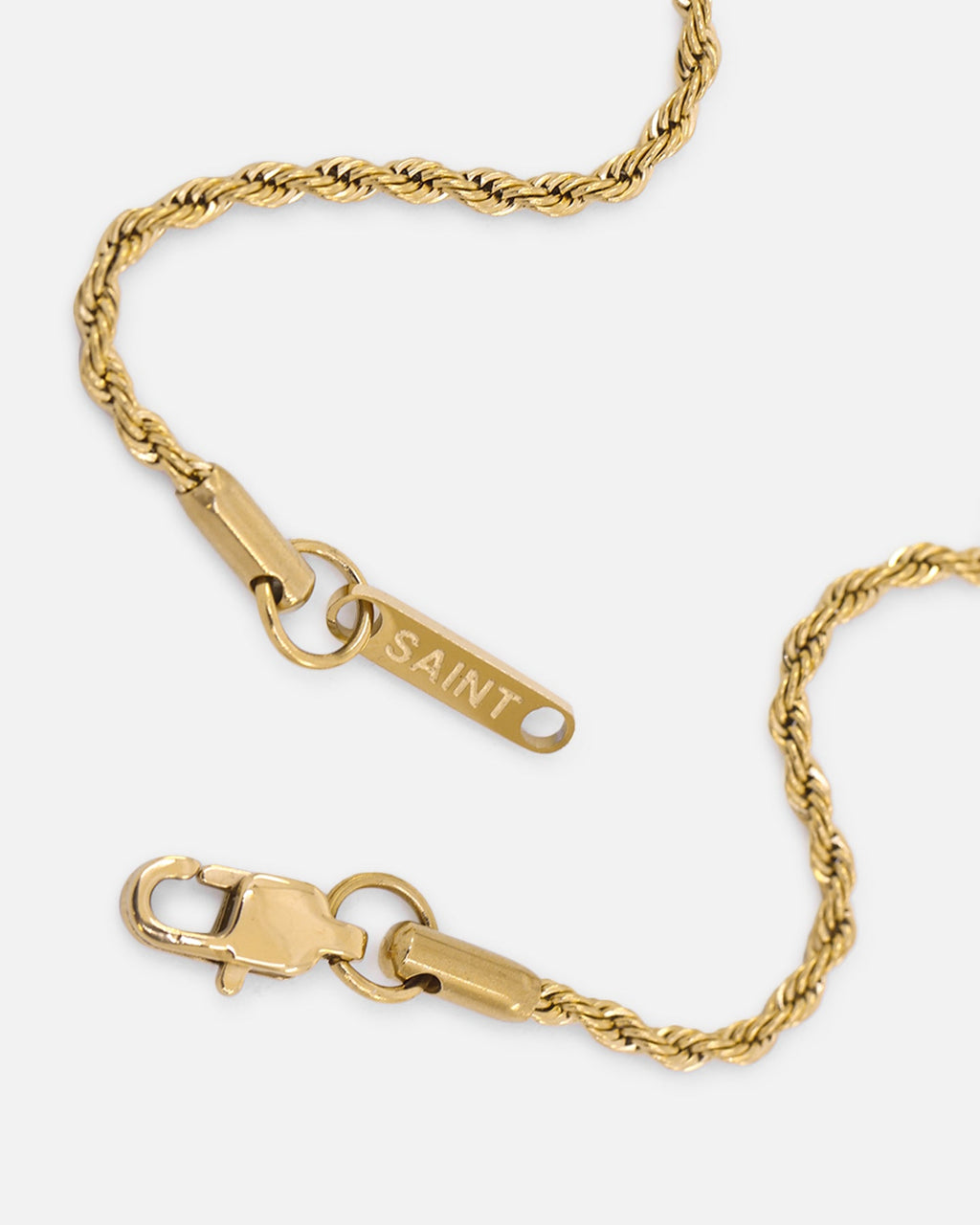 SAINT MORTA Saint Morta 2mm Rope Chain Gold