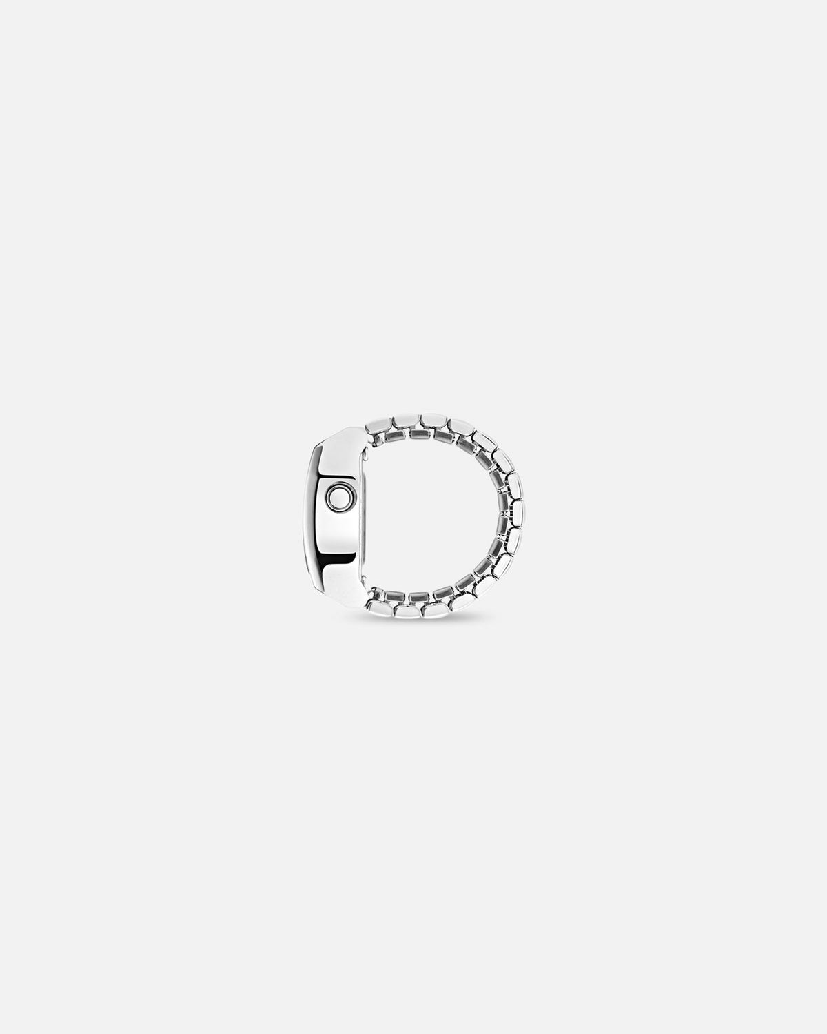 ADIDAS Adidas Digital Two Ring Watch Silver