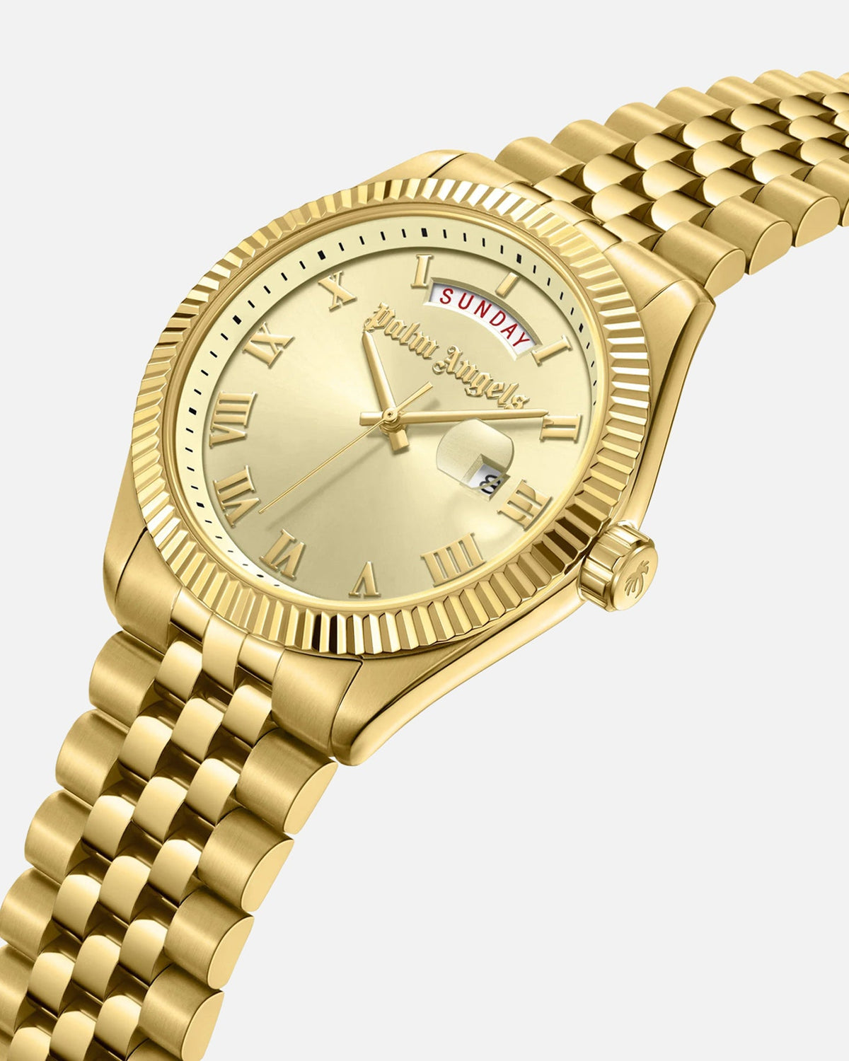 Palm Angels Official Palm Angels Primo Watch Gold