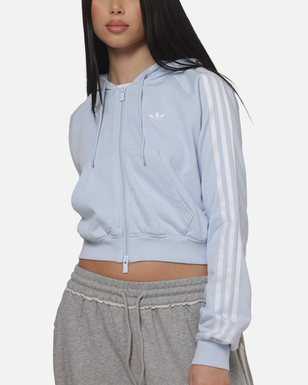 ADIDAS GFX Zip Track Top Sky