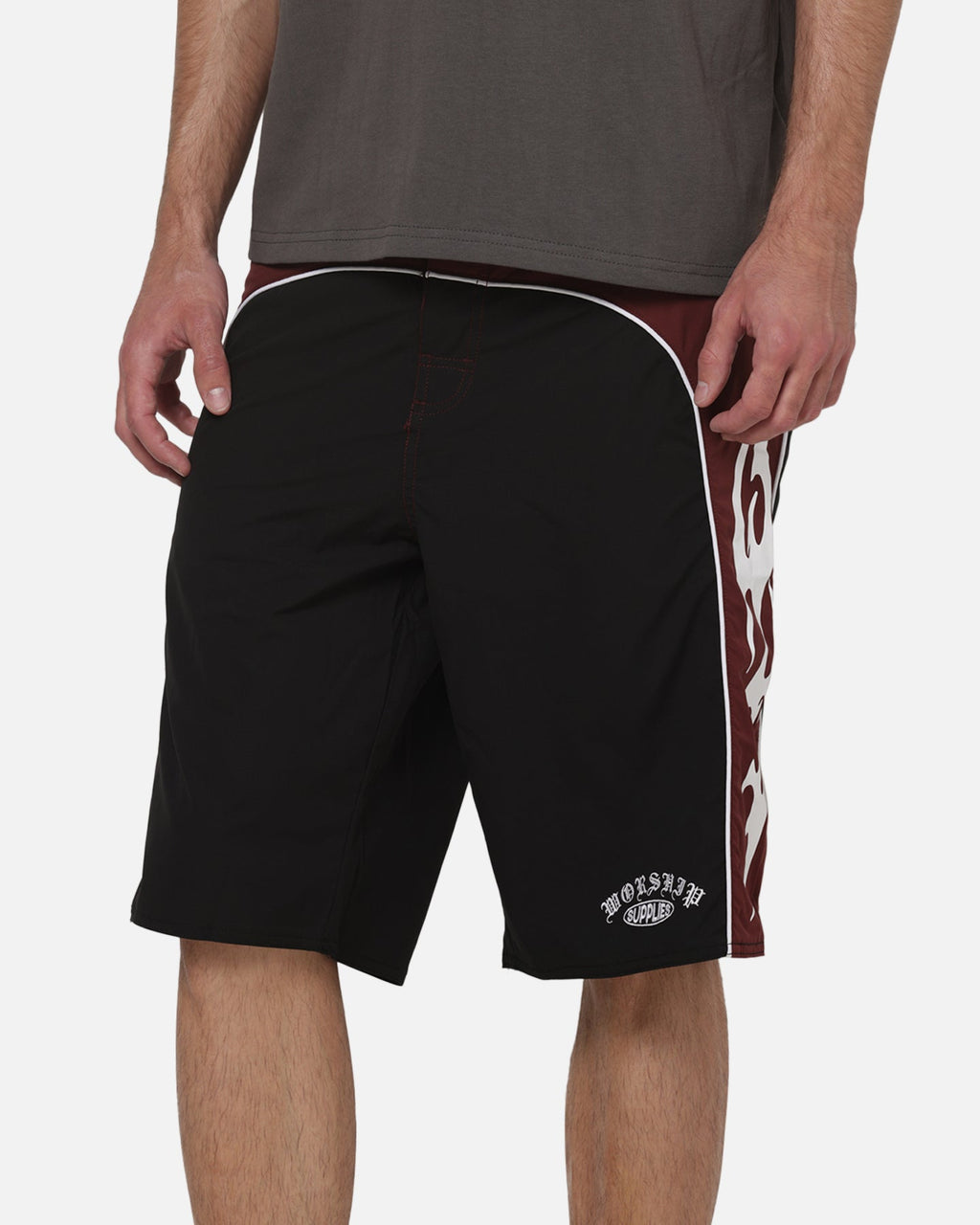 WORSHIP Worship Primal Long Boardshorts Black Port