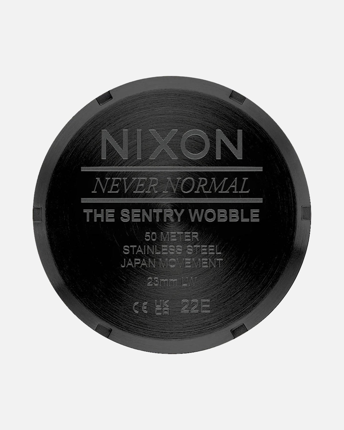 NIXON Nixon Sentry Wobble Watch All Black