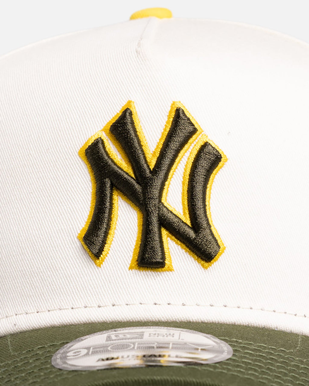 New Era Original New Era New York Yankees 'Chrome Rig' 9FORTY A-Frame Snapback White/Yellow