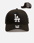 New Era New Era Los Angeles Dodgers 9FORTY A-Frame Trucker Snapback Black