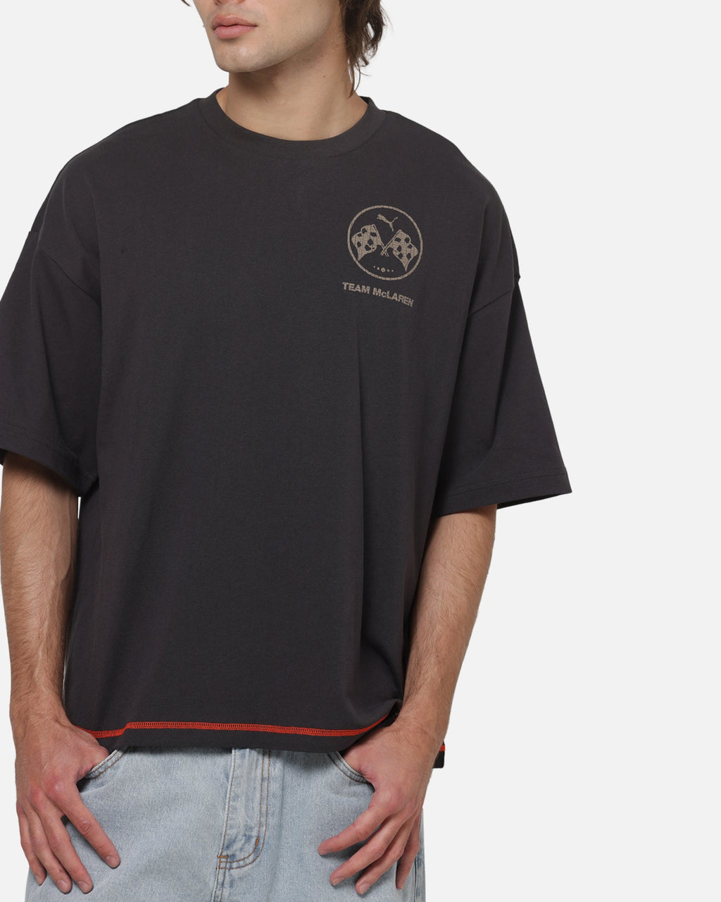 PUMA Puma McLaren Racing Graphic T-Shirt Black