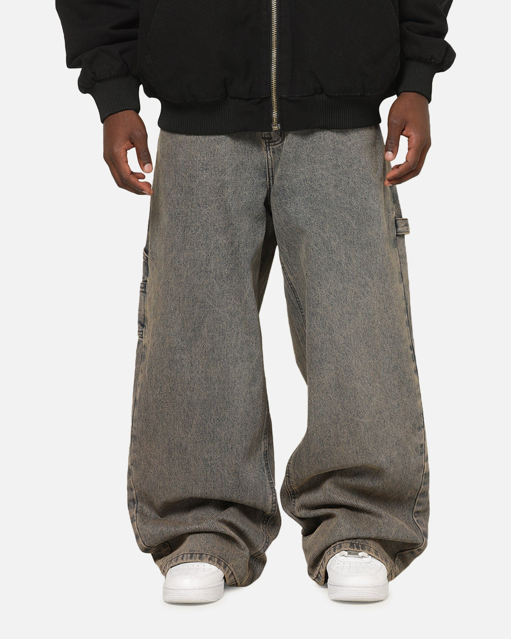 CARRE Carre Baggy Carpenter Jeans Washed Grey