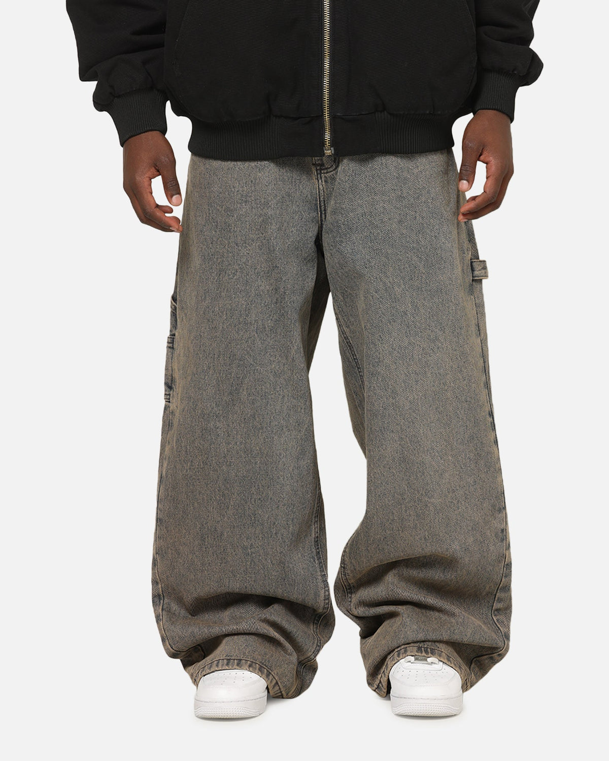 CARRE Carre Baggy Carpenter Jeans Washed Grey