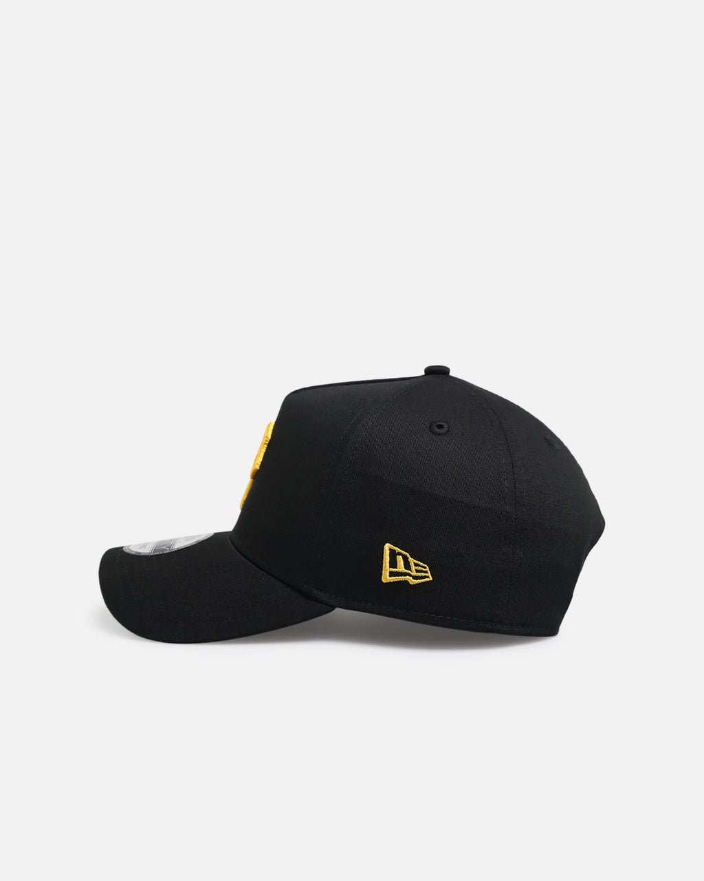 New Era Authentic New Era Pittsburgh Pirates 'Team Logo' 9FORTY A-Frame Snapback Black/OTC