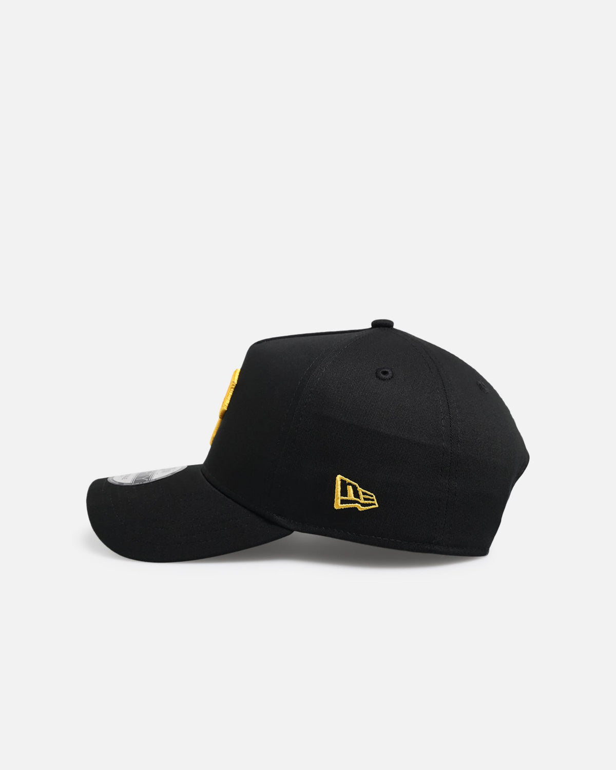 New Era Authentic New Era Pittsburgh Pirates 'Team Logo' 9FORTY A-Frame Snapback Black/OTC