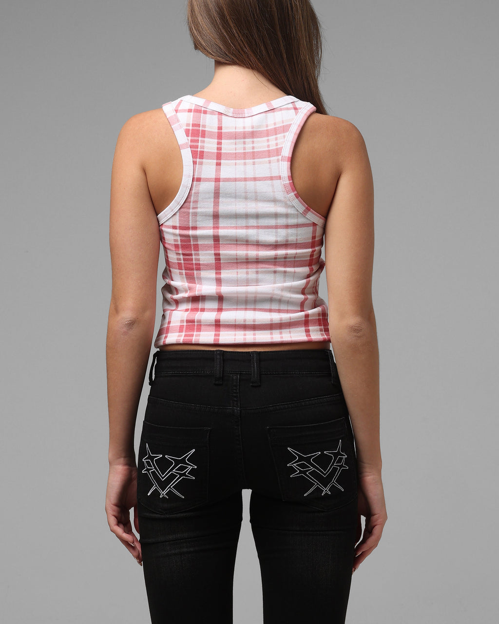LOITER Classic Loiter Women's Shibuya Tank Red Plaid