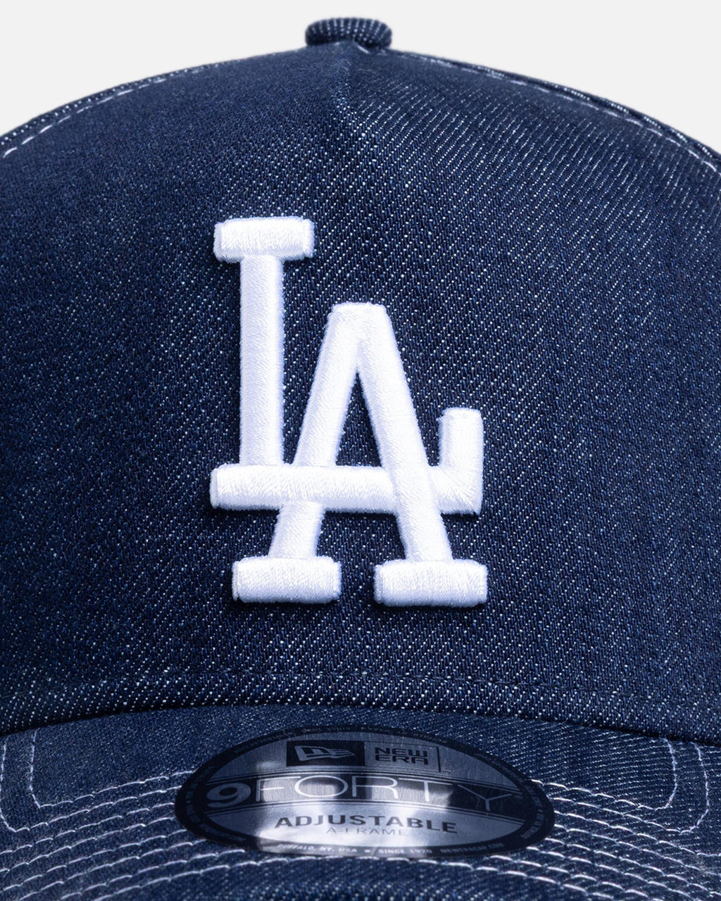 New Era New Era Los Angeles Dodgers 'Denim Contrast' 9FORTY A-Frame Snapback Denim
