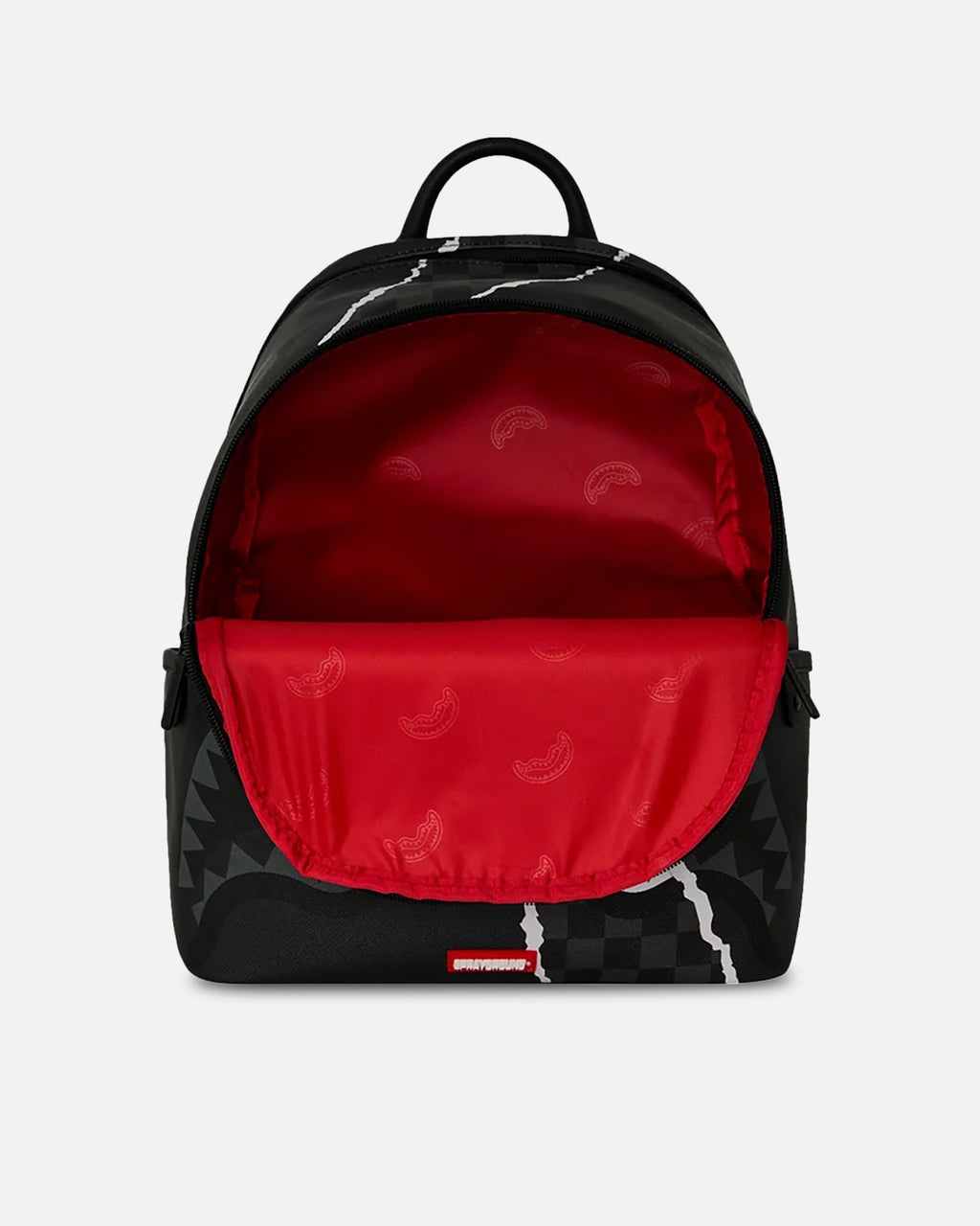 SPRAYGROUND Sprayground Centre Rip Grey Check Backpack Multi