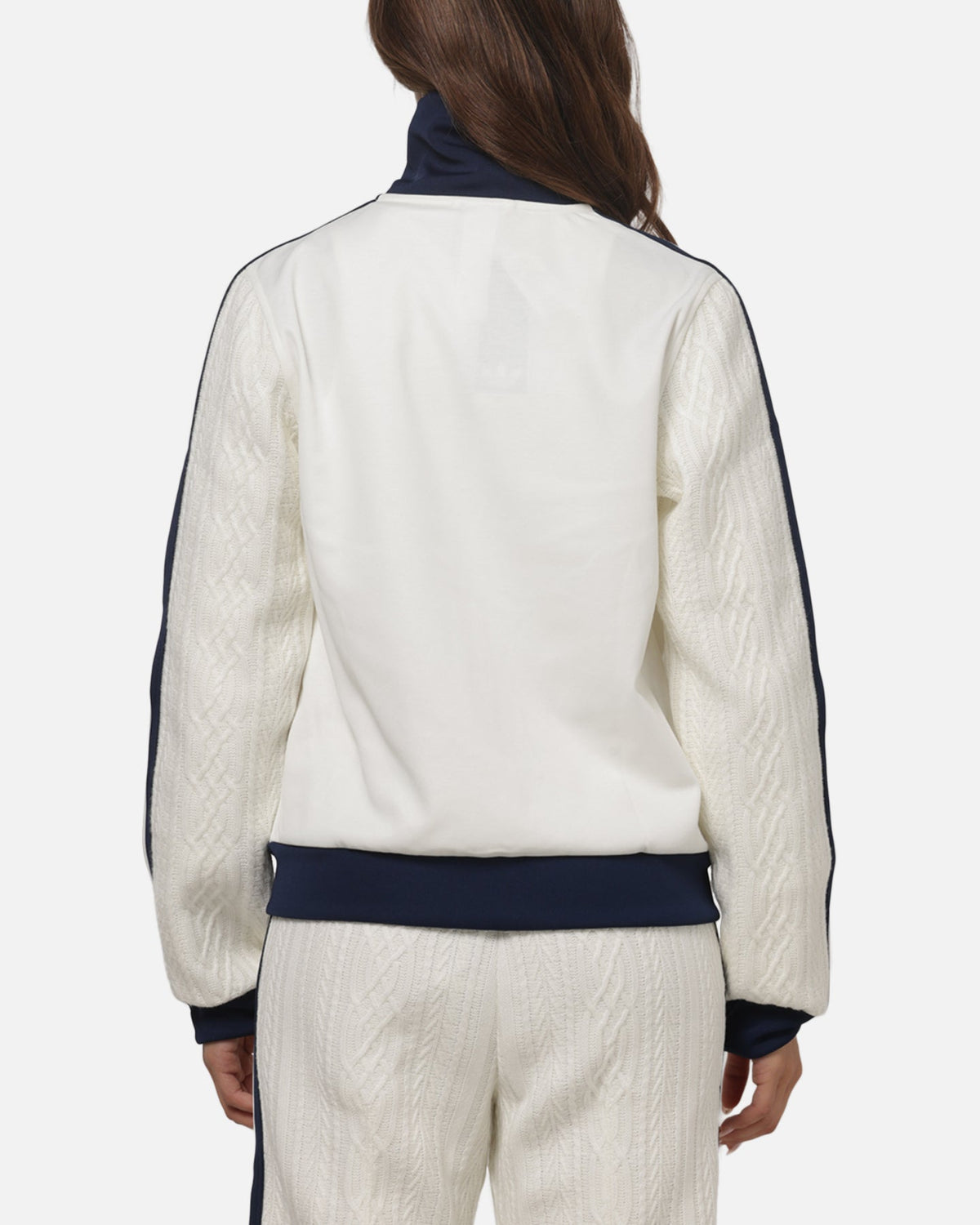 ADIDAS Adidas Women's Knit Classic Track Top Off White