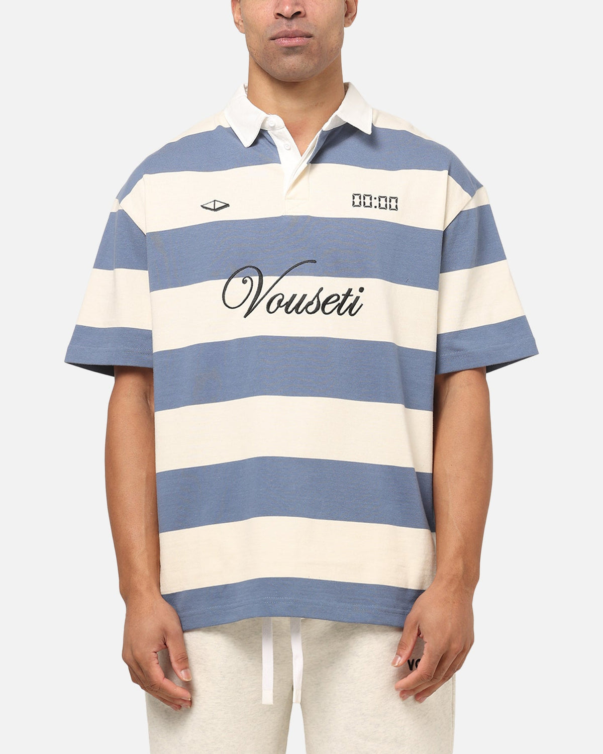 VOUSETI Premium Vouseti Post Game Polo Shirt Blue