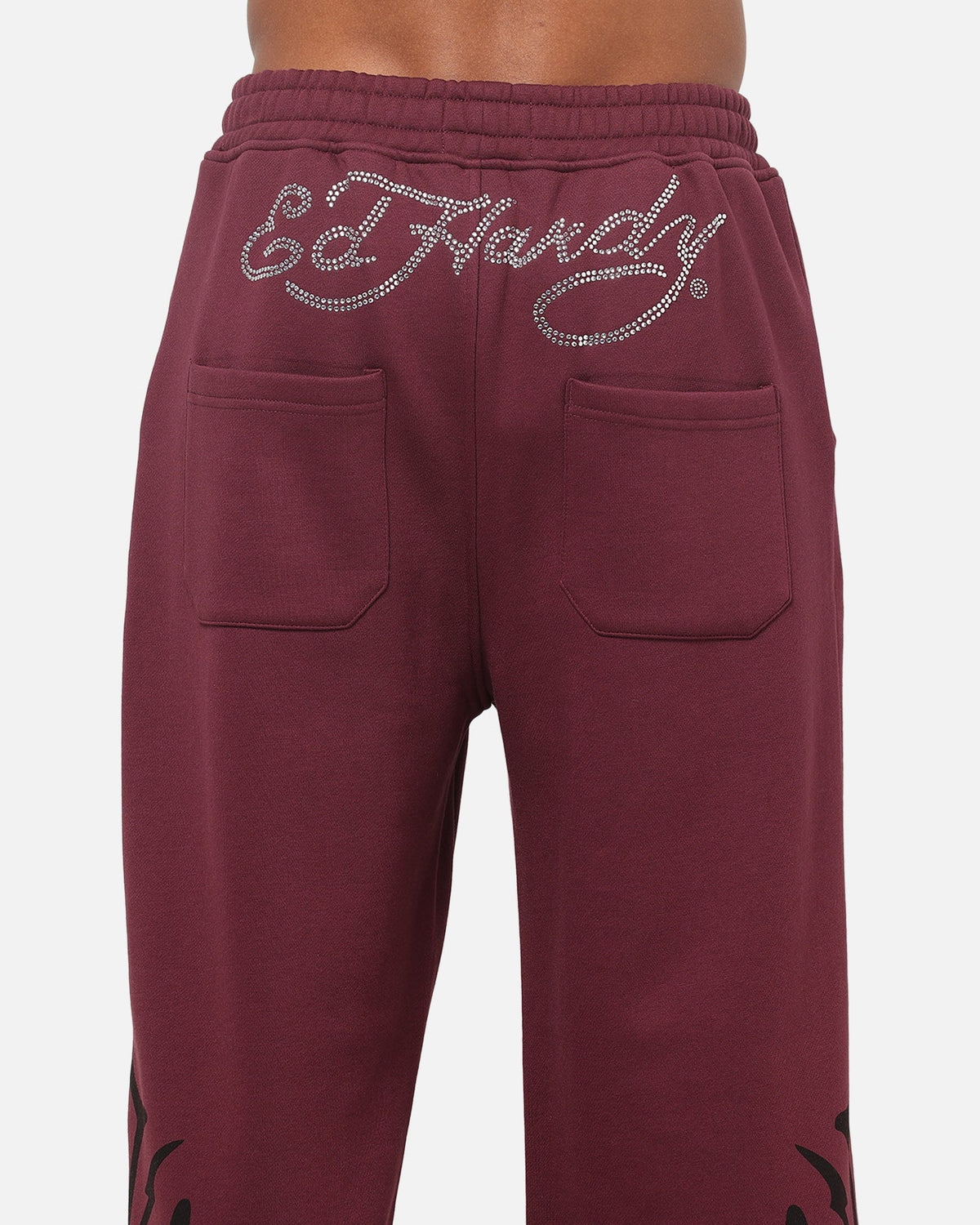 ED HARDY Original Ed Hardy Trinity Sweatpants Plum