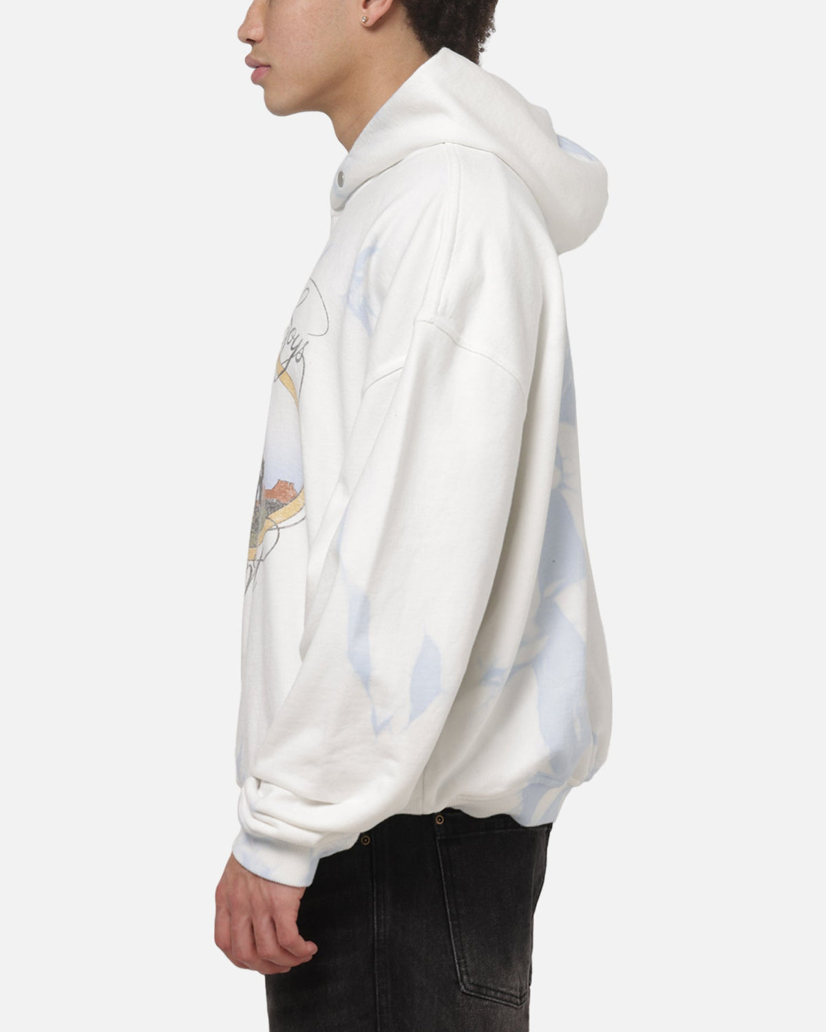 REPRESENT Original Represent Beach Boys Script Hoodie Blue Tie Dye