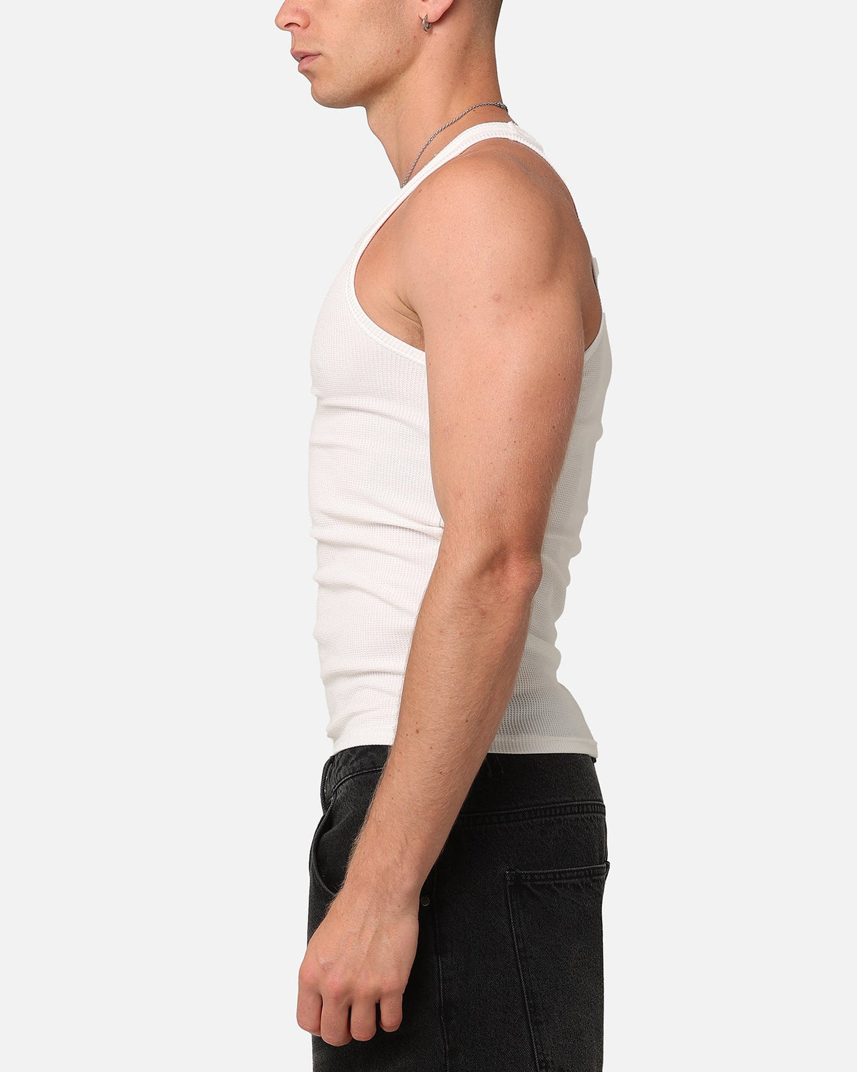 SAINT MORTA Saint Morta Rib Beater Singlet White