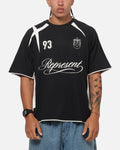 REPRESENT Represent Star Football Top Jet Black