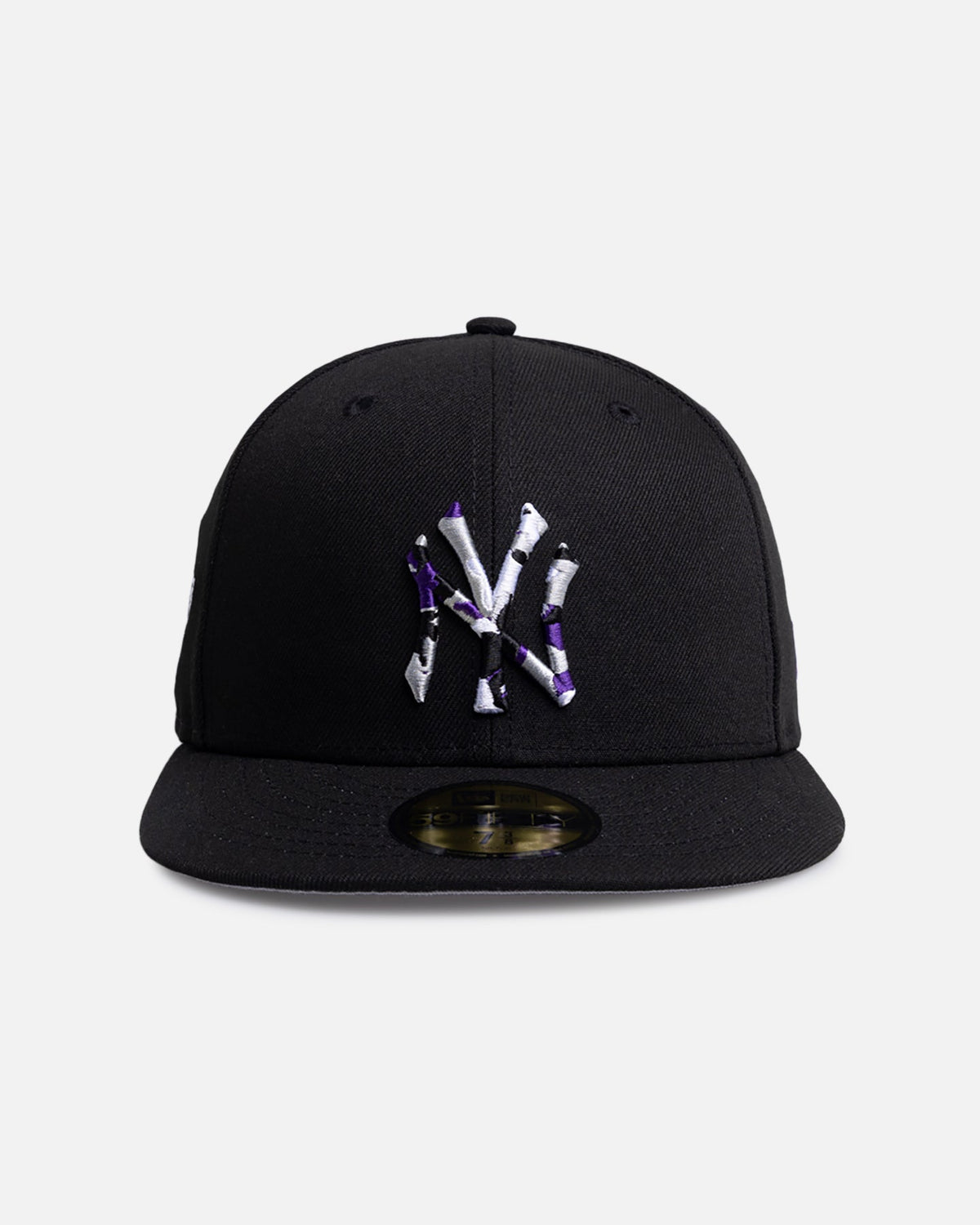 New Era New Era New York Yankees "Camo Infill" 59FIFTY Fitted Black