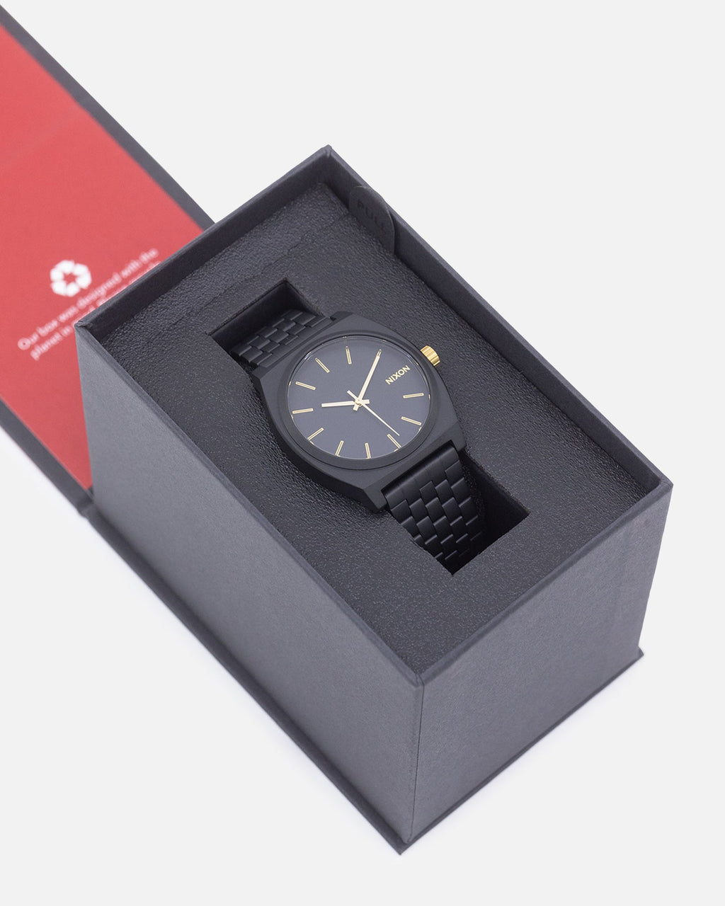NIXON Classic Nixon Time Teller Matte Black/Gold