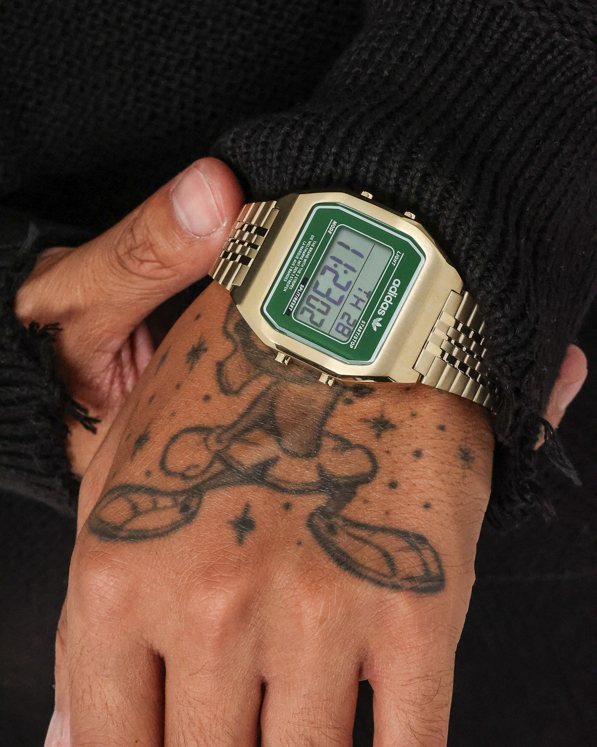 ADIDAS Adidas Digital Two 36MM Gold/Green