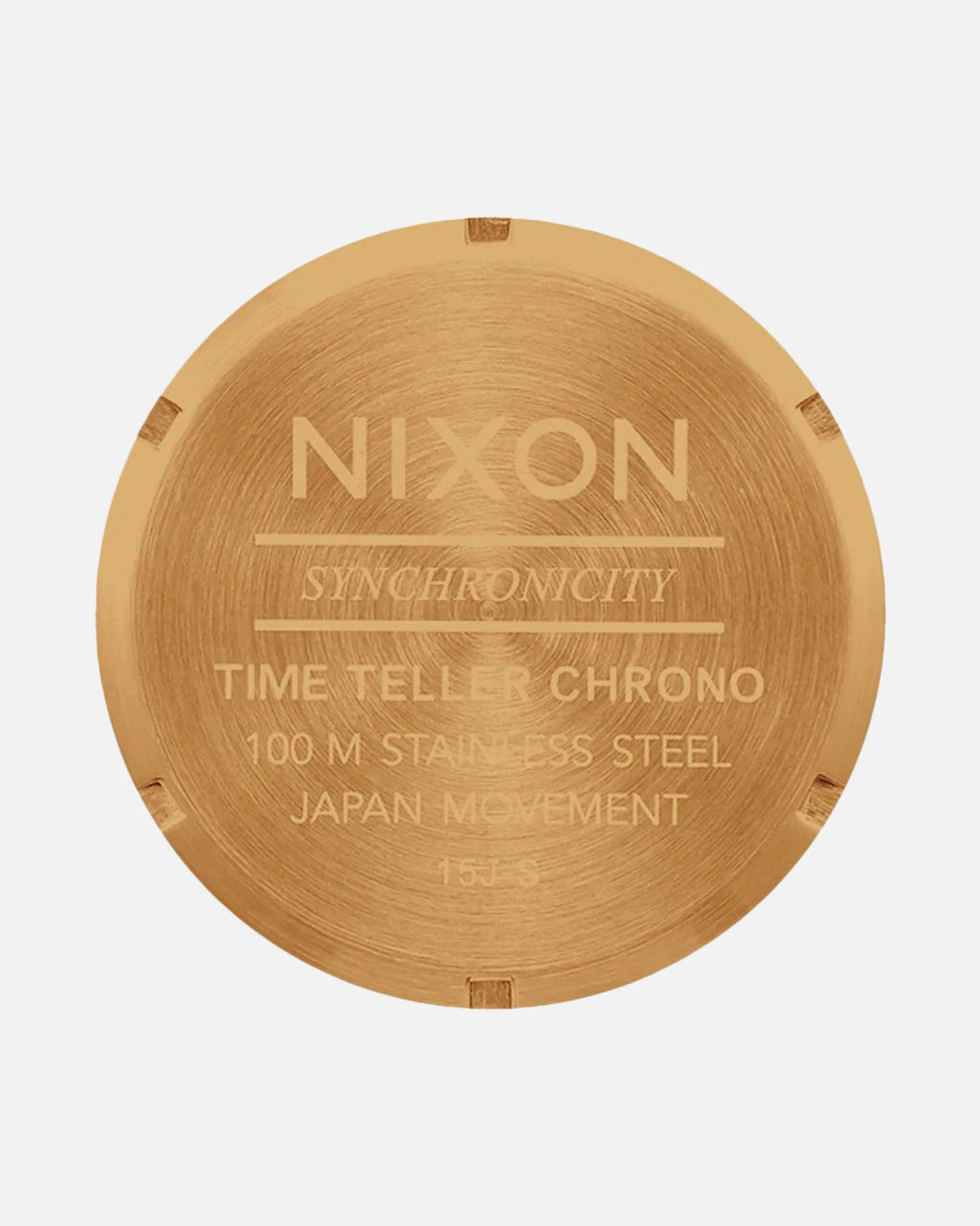 NIXON Nixon Time Teller Chrono Watch Gold/Green