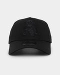 New Era Premium New Era Canterbury-Bankstown Bulldogs 'Black On Black' 9FORTY A-Frame Snapback Black