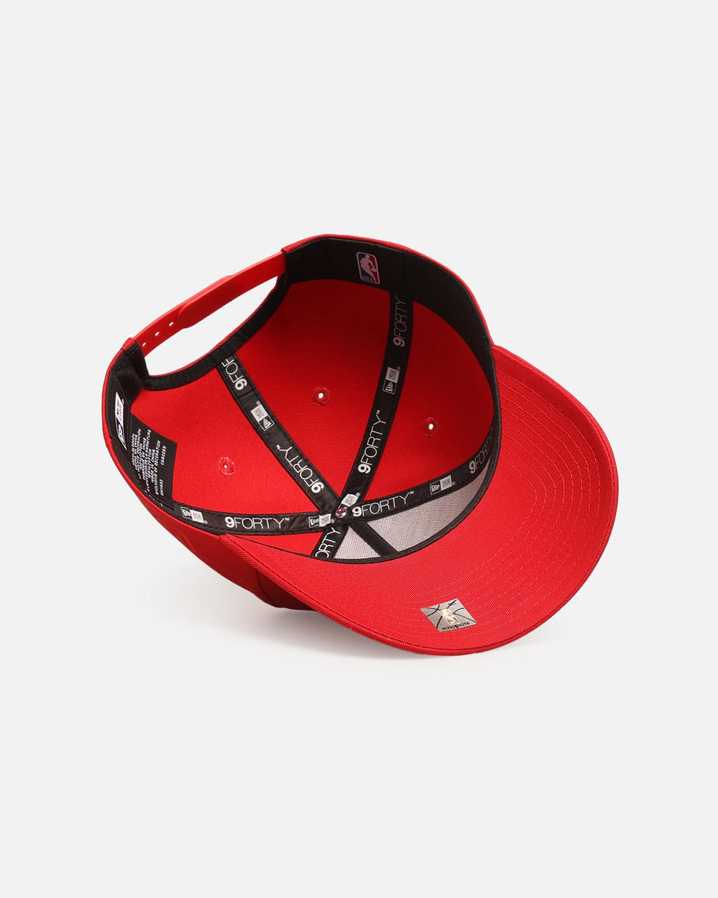 New Era Authentic New Era Chicago Bulls 'Triple Red' 9FORTY A-Frame Snapback Red