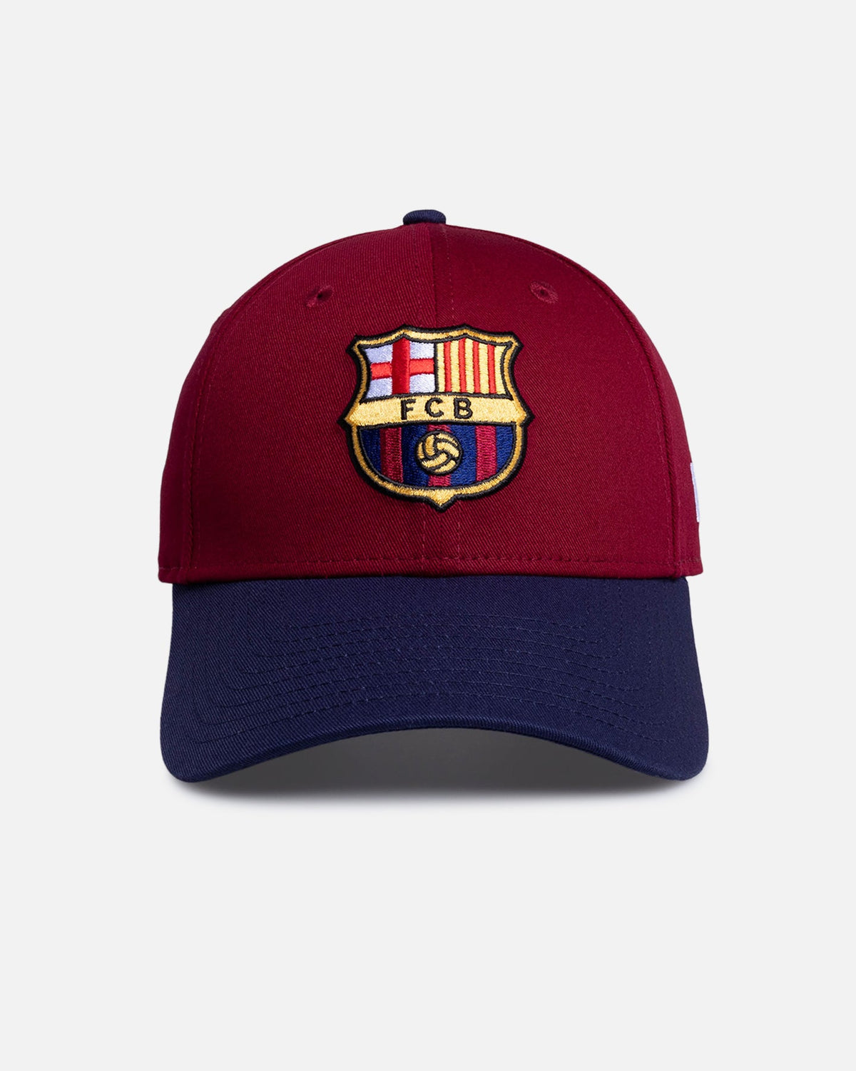 New Era Premium New Era FC Barcelona 'Contrast' 9FORTY Strapback Dark Red