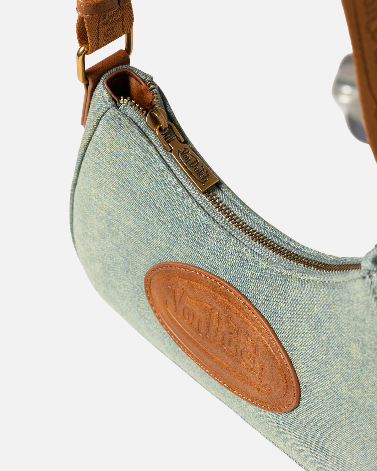 VON DUTCH Von Dutch Women's Amy Dirty Shoulder Bag Dirty Denim