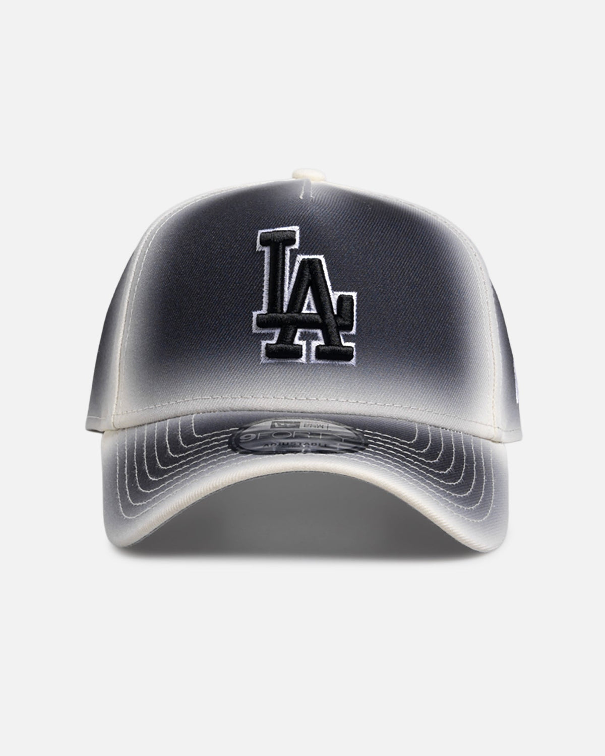 New Era New Era Los Angeles Dodgers 'Gradient Edge Reverse' 9FORTY A-Frame Snapback Black/White