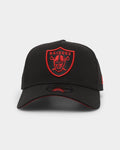 New Era New Era Las Vegas Raiders 9FORTY A-Frame Snapback Black/Scarlet