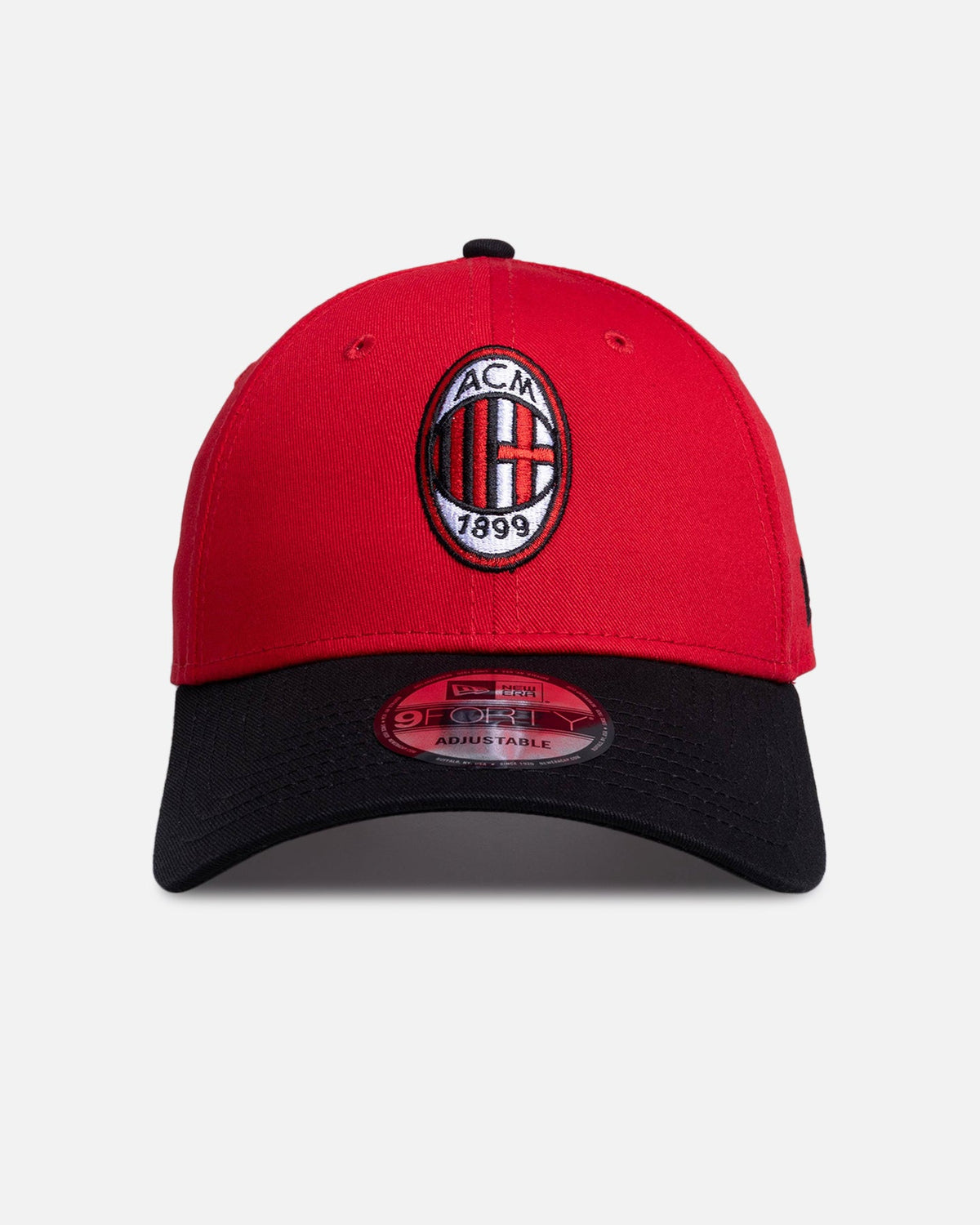 New Era New Era AC Milan 'Contrast Scarlet' 9FORTY Strapback Red