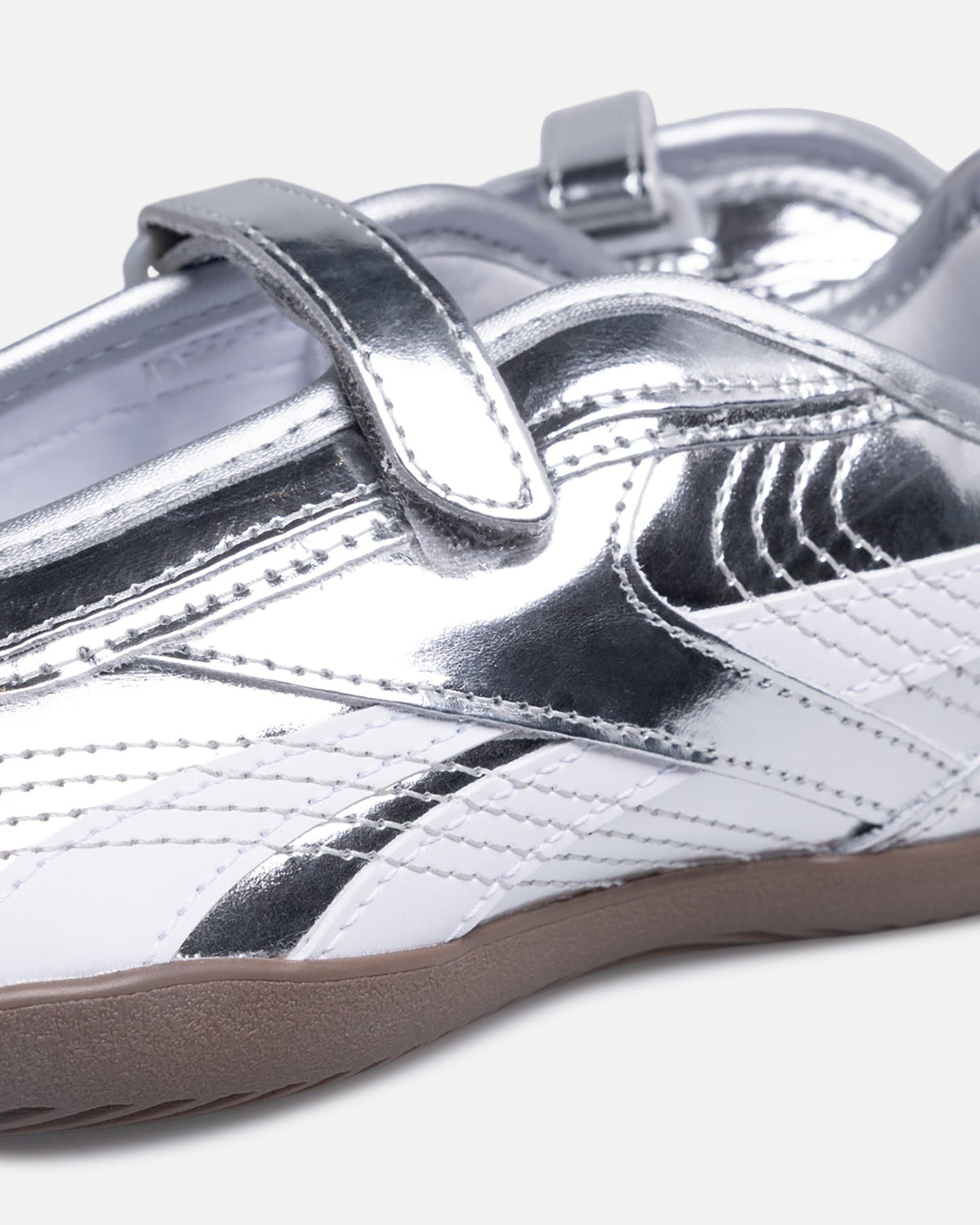 REEBOK Premium Reebok Women's Ultra Lo Mary Jane Silver/White