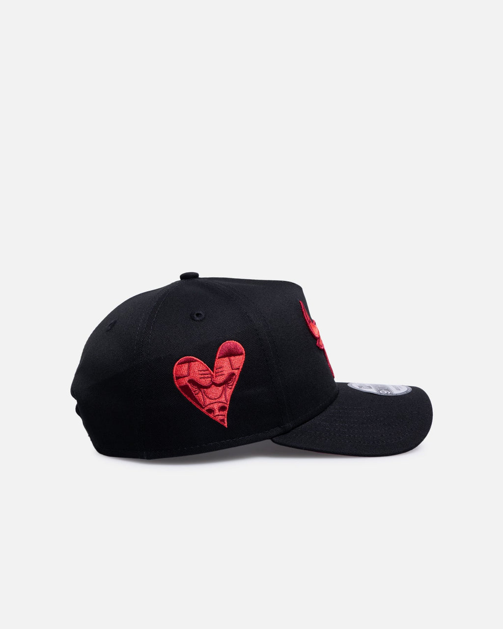New Era New Era Chicago Bulls 'Certified Lover Boy' 9FORTY A-Frame Snapback Black/Cardinal