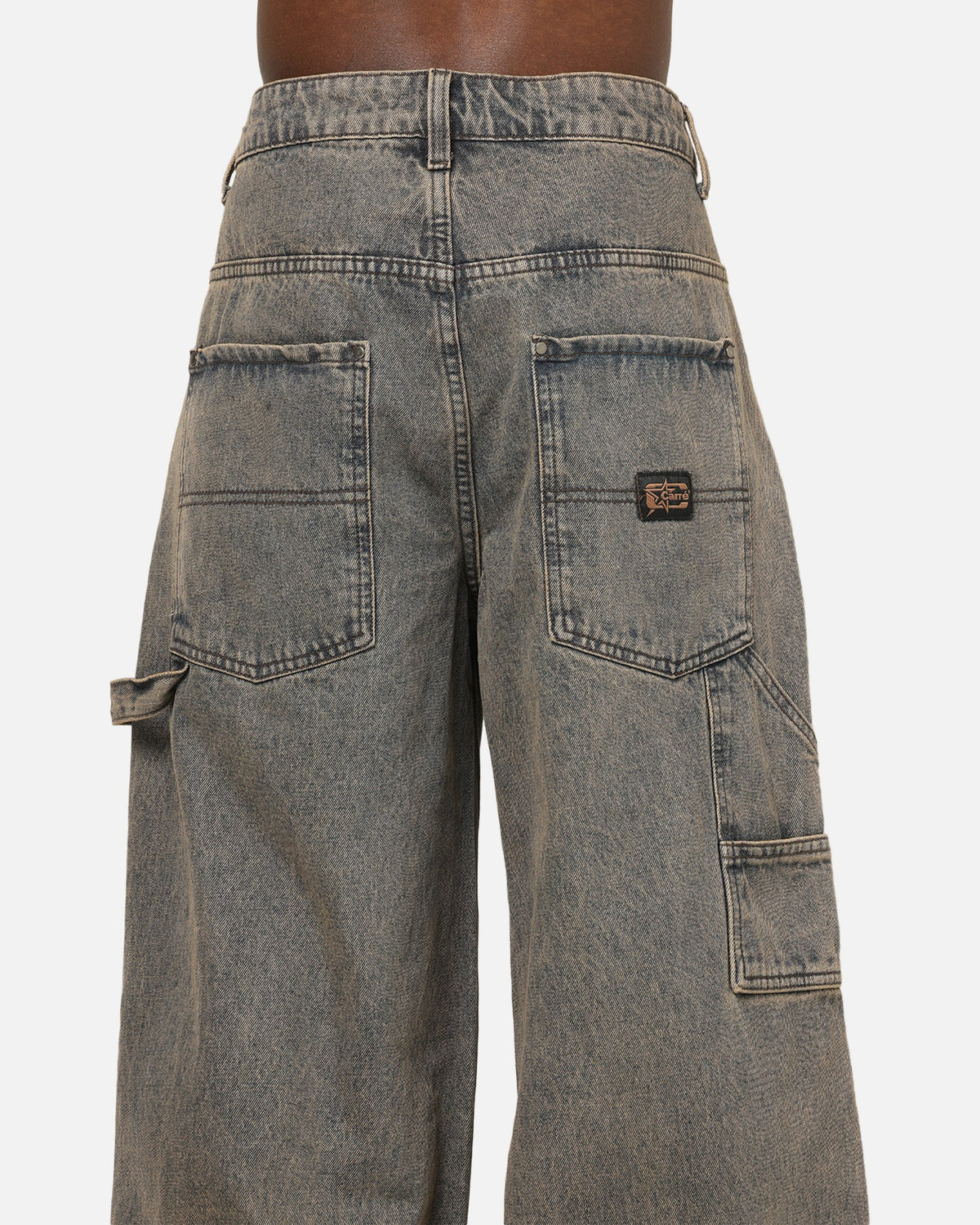 CARRE Carre Baggy Carpenter Jeans Washed Grey