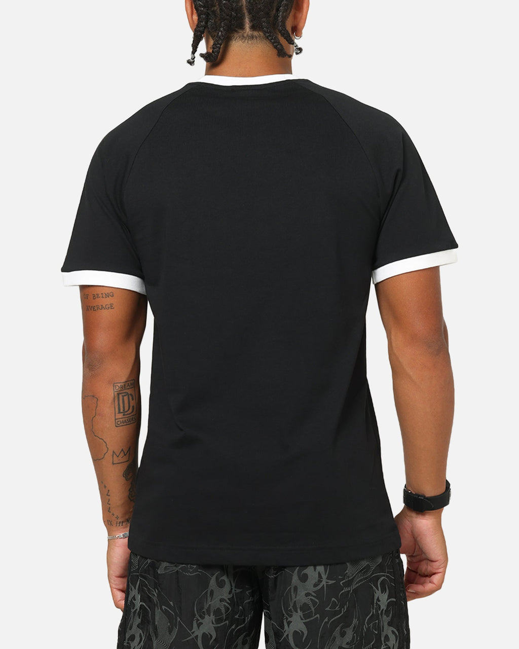 ADIDAS Adidas Classics 3-Stripes T-Shirt Black