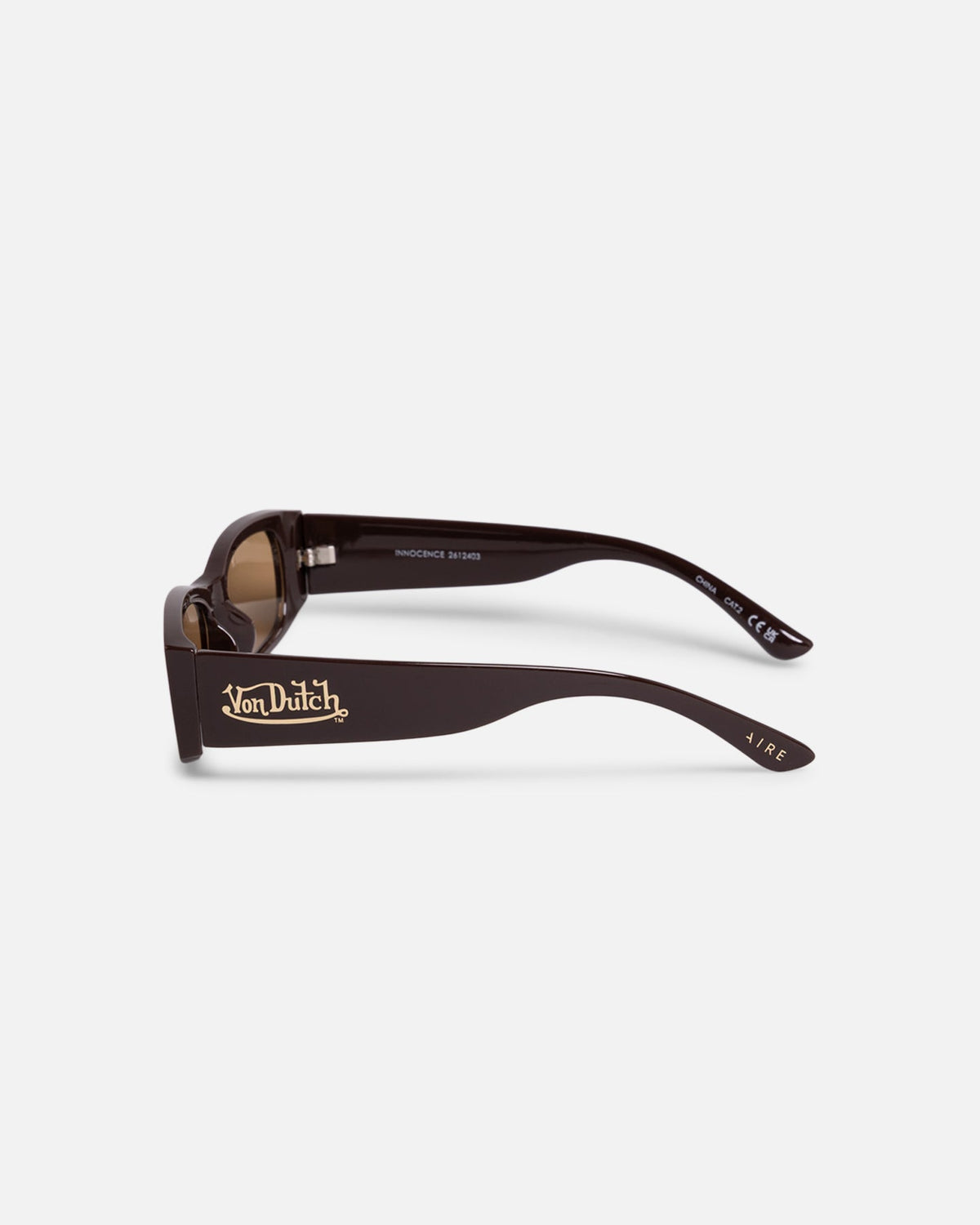AIRE Classic Aire X Von Dutch Innocence Sunglasses Brown
